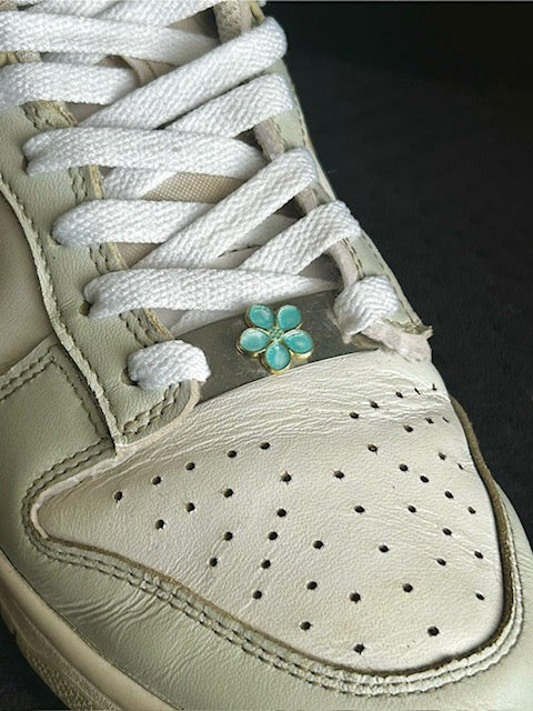 Schoenjuweel - Blauwe bloem