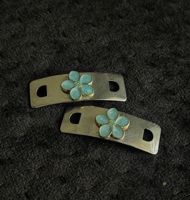 Schoenjuweel - Blauwe bloem