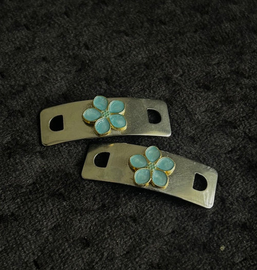 Schoenjuweel - Blauwe bloem