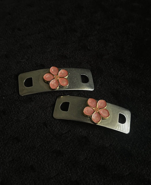 Schoenjuweel - Roze bloem